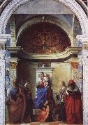 Giovanni Bellini Saint Zaccaria Altarpiece Germany oil painting artist